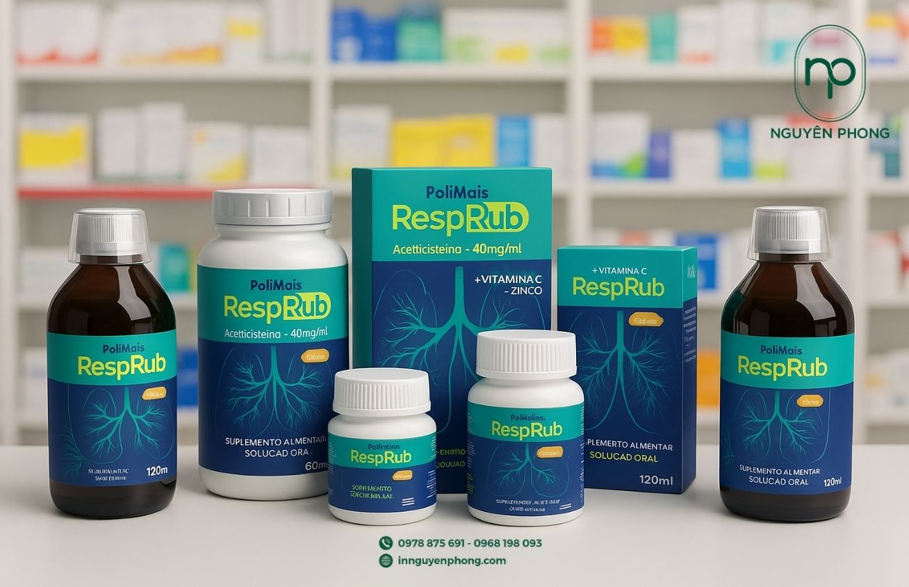 Mẫu hộp đựng siro tạo dấu ấn khác biệt